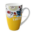 funny porcelain mug cup